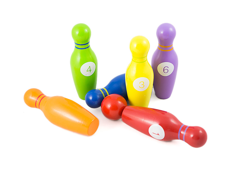 Gra Kręgle Do Pobrania Za Darmo Duże drewniane kręgle gra bowling zabawa do domu - 7069886172