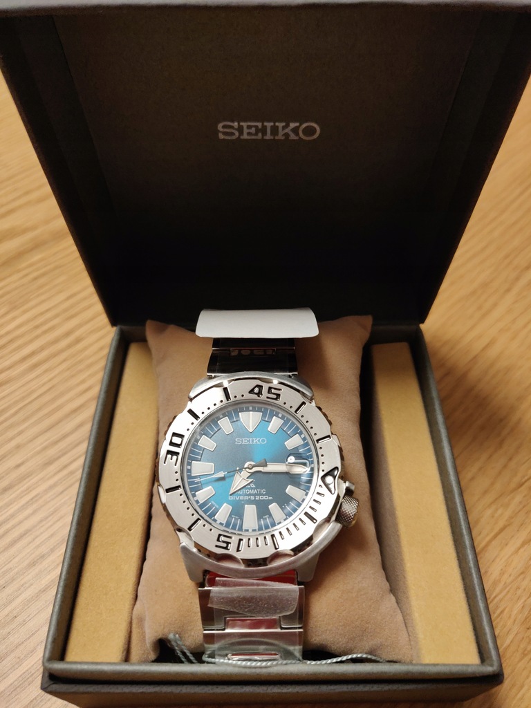 Seiko Jade Green Monster SZSC005 fabrycznie nowy 7761954505