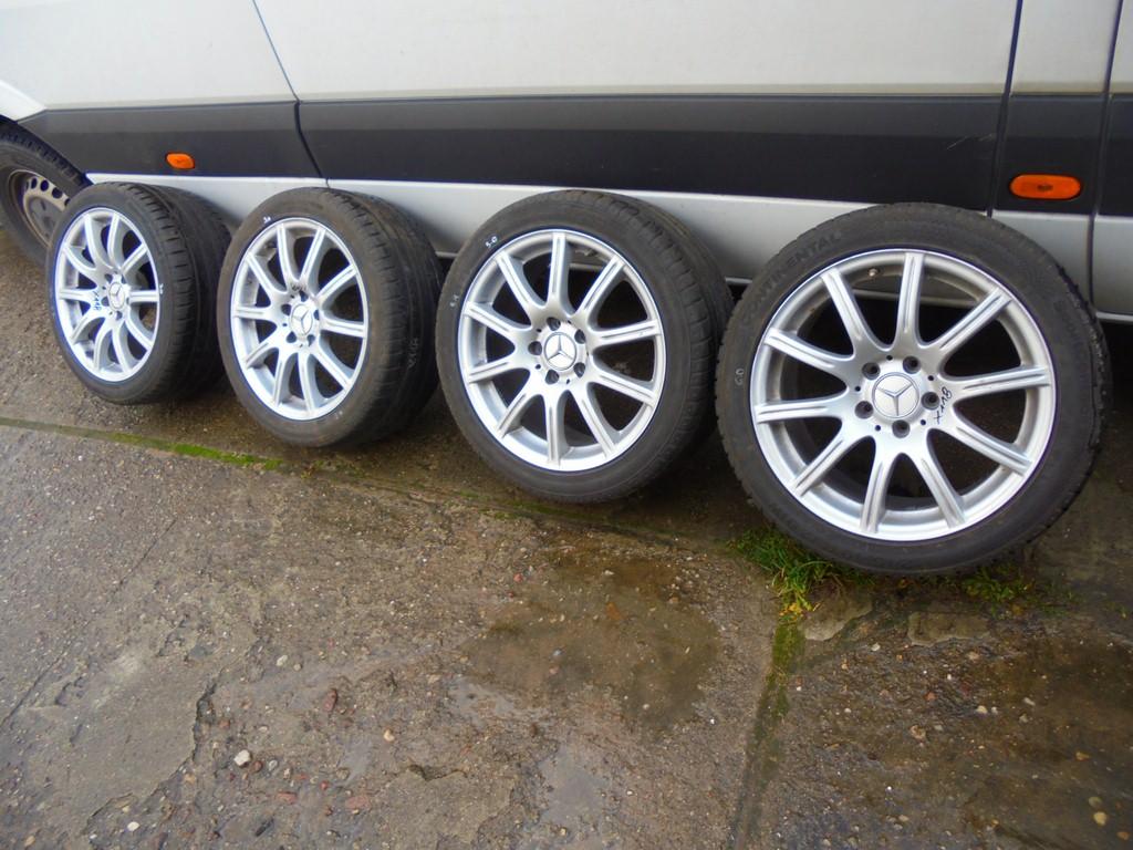 ORYGINALNE KOLA FELGI MERCEDES SLK 17'' X118