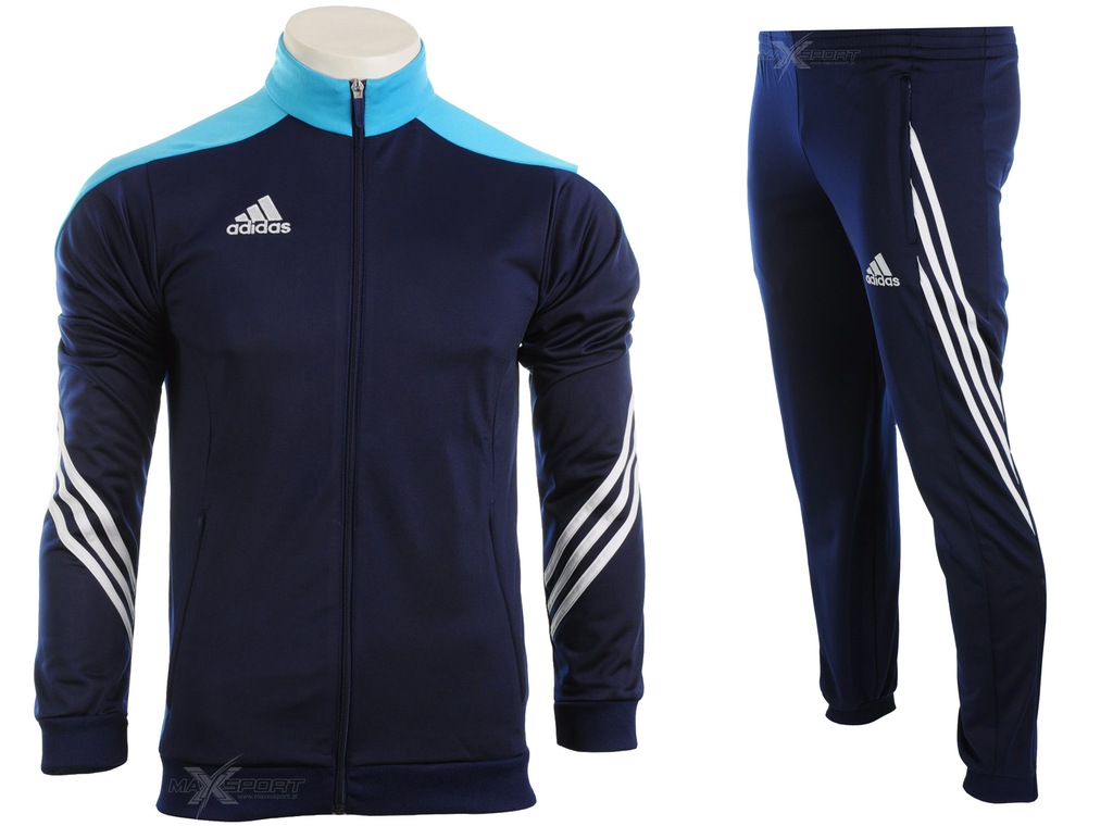 ADIDAS DRES KOMPLETNY MESKI SPODNIE BLUZA S 1412