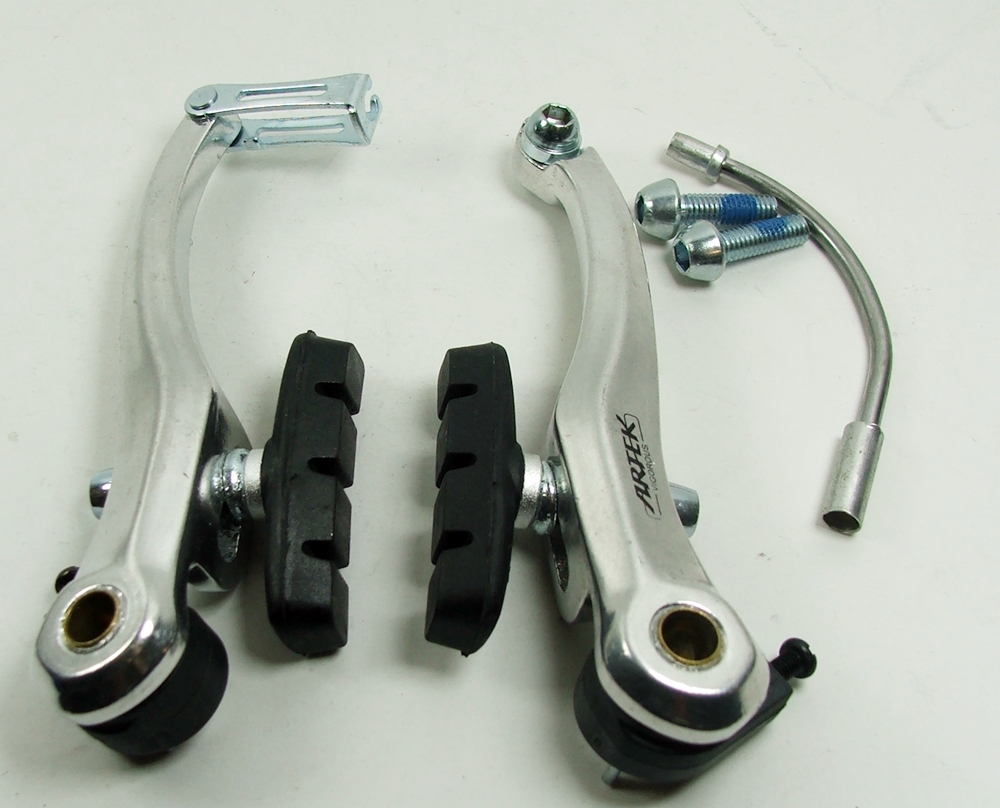 Hamulec ARTEK ALU V-brake srebrny