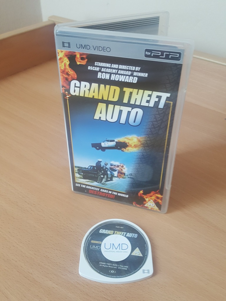 GRAND THEFT AUTO GTA - PSP FILM!!! NIE GRA! UNIKAT