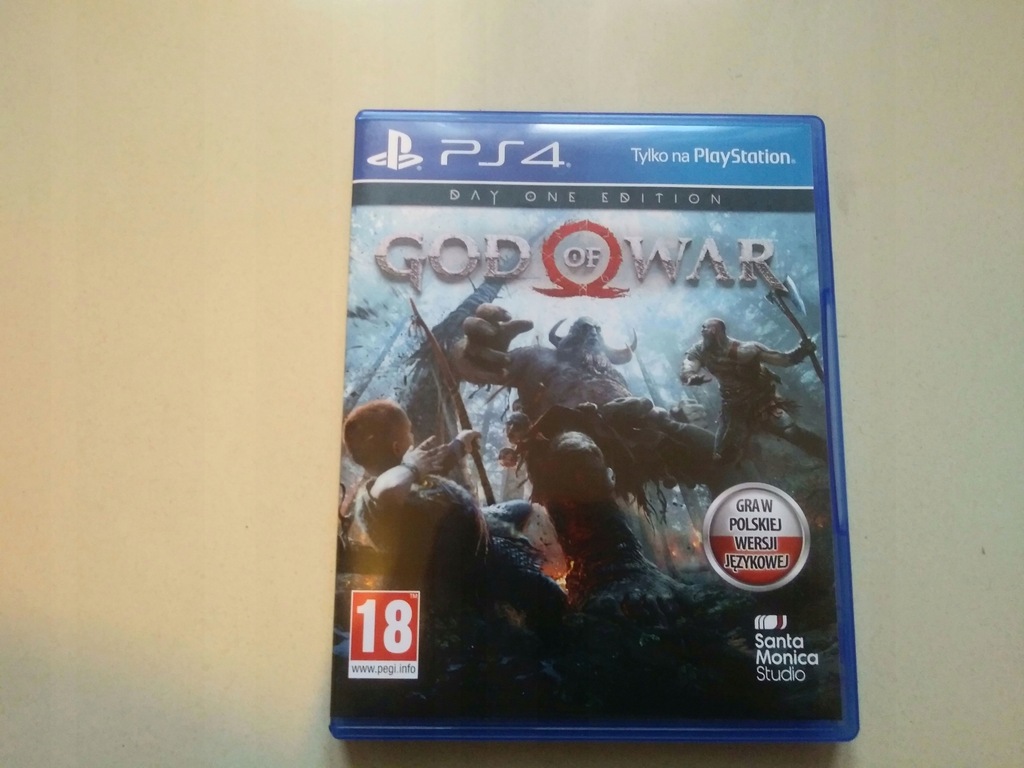 PS4 GOD OF WAR # WERSJA POLSKA KOD DAY 1 EDITION