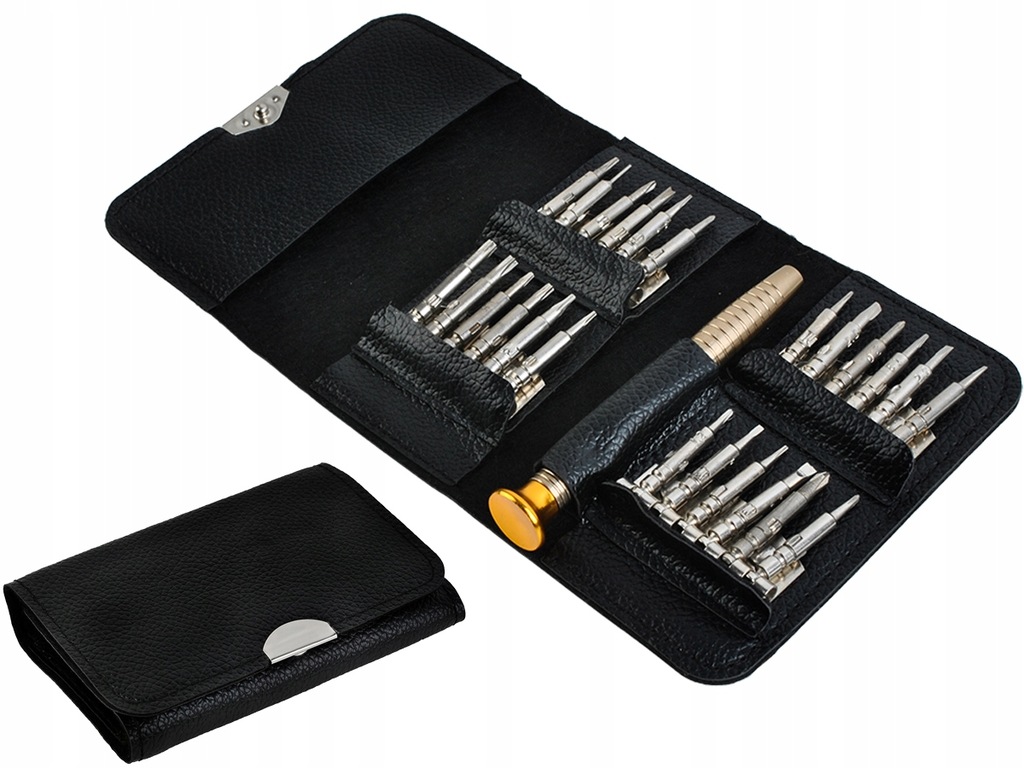 Zestaw Śrubokręt Wkrętak Torx + 24 Końcówki do GSM