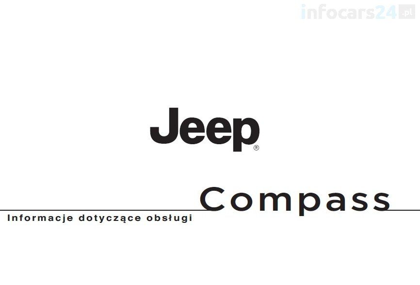 Jeep Compass od 2011 Nowa Instrukcja Obsługi