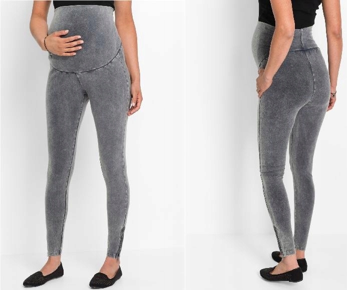 Swietne ciążowe legginsy tregginsy BON PRIX nowe