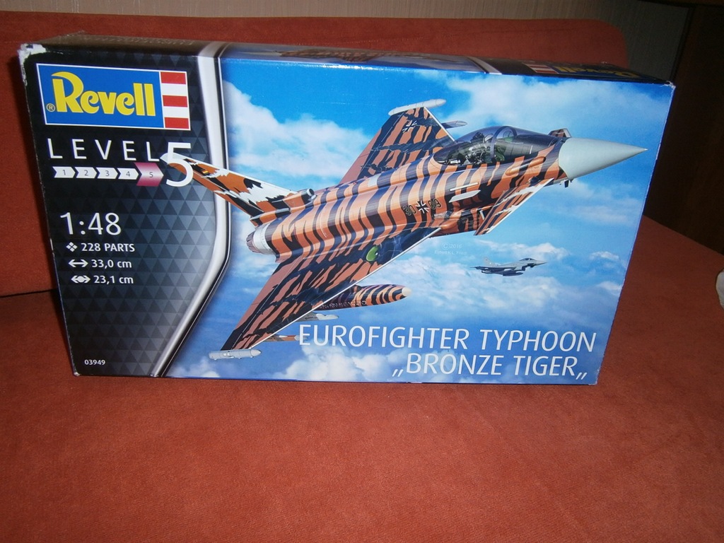 Revell Eurofighter Typhoon Bronze Tiger  model