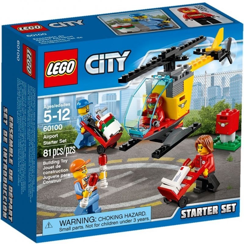 LEGO 60100 CITY Lotnisko zestaw startowy