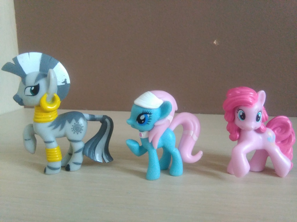 My Little Pony 3 mini kucyki ZECORA Lotus Blossom