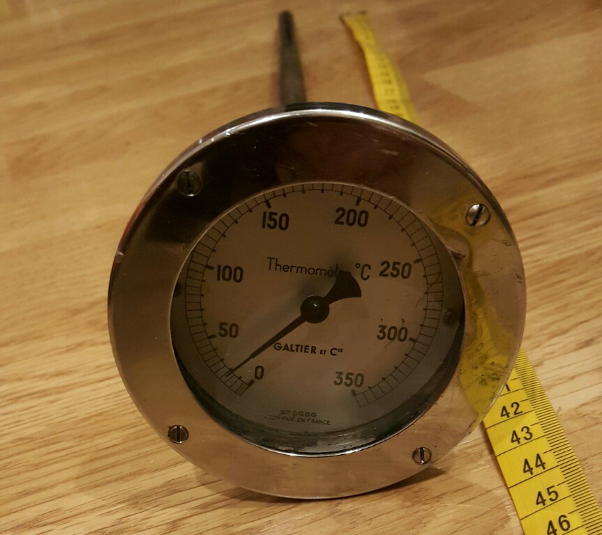Termometr Pieca 0 - 350 C z Kapilarą 41cm Francja