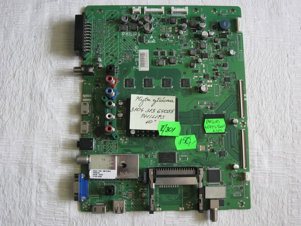 PHILIPS 40PFL5605K/02 Płyta Główna 3104 313 64055