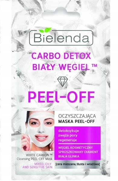 BIELENDA Carbo Detox Peel - maska do twarzy 2x5g