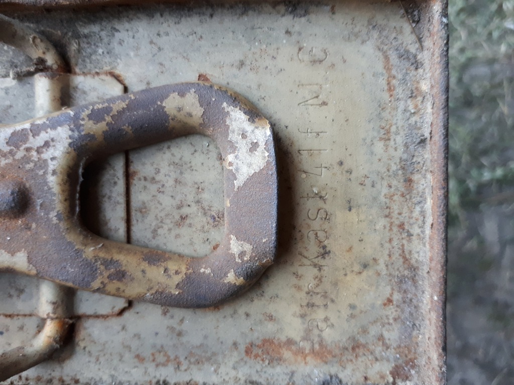 Skrzynia na amunicję MG34/42 Patr Kast 41 f MG