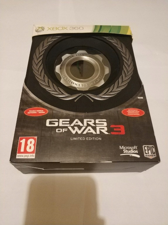 Gears of War 3 Edycja kolekcjonerska (Gra Xbox 360