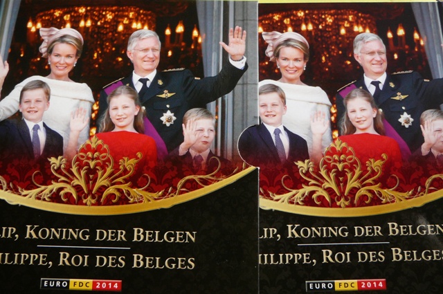 KMS EURO-BELGIA 2014-KRÓL FILIP I KOBURG z RODZINĄ