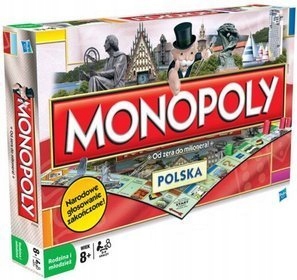 ORYGINALNA GRA MONOPOLY POLSKA HASBRO MONOPOL Hit