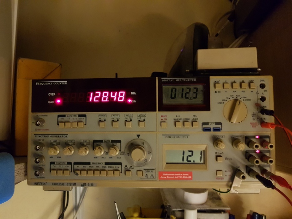 Kombajn pomiarowy zestaw Metex MS-9140 multimetr