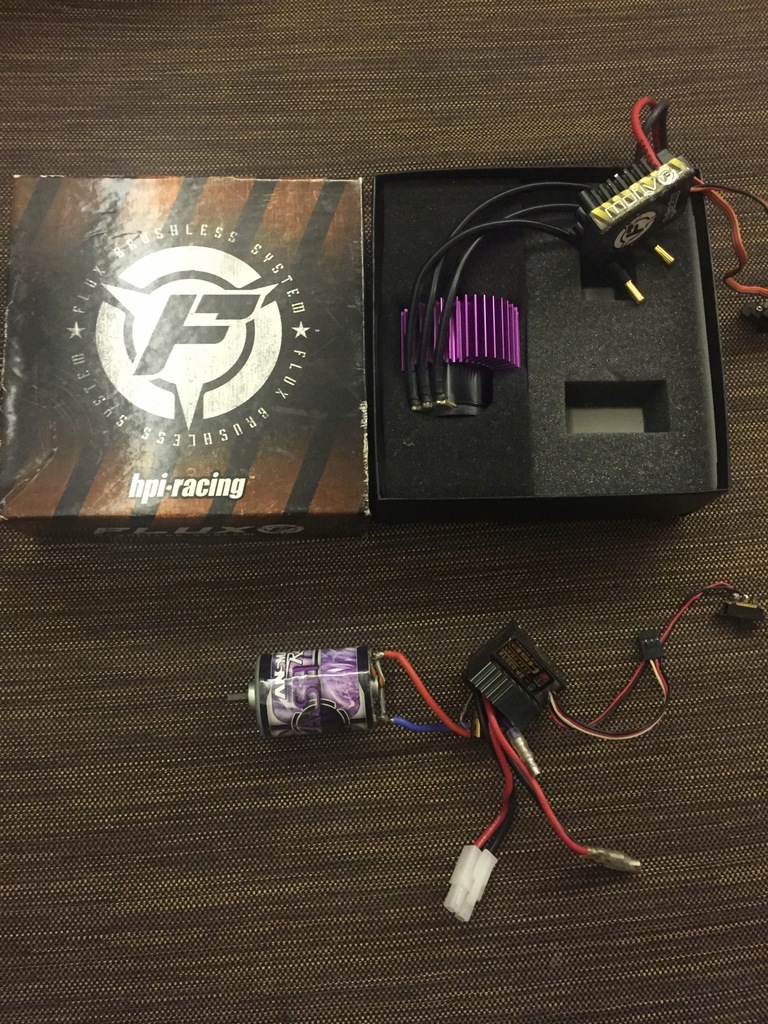 silnik i reg. bezszczotkowy HPI FLUX WARP 5700Kv