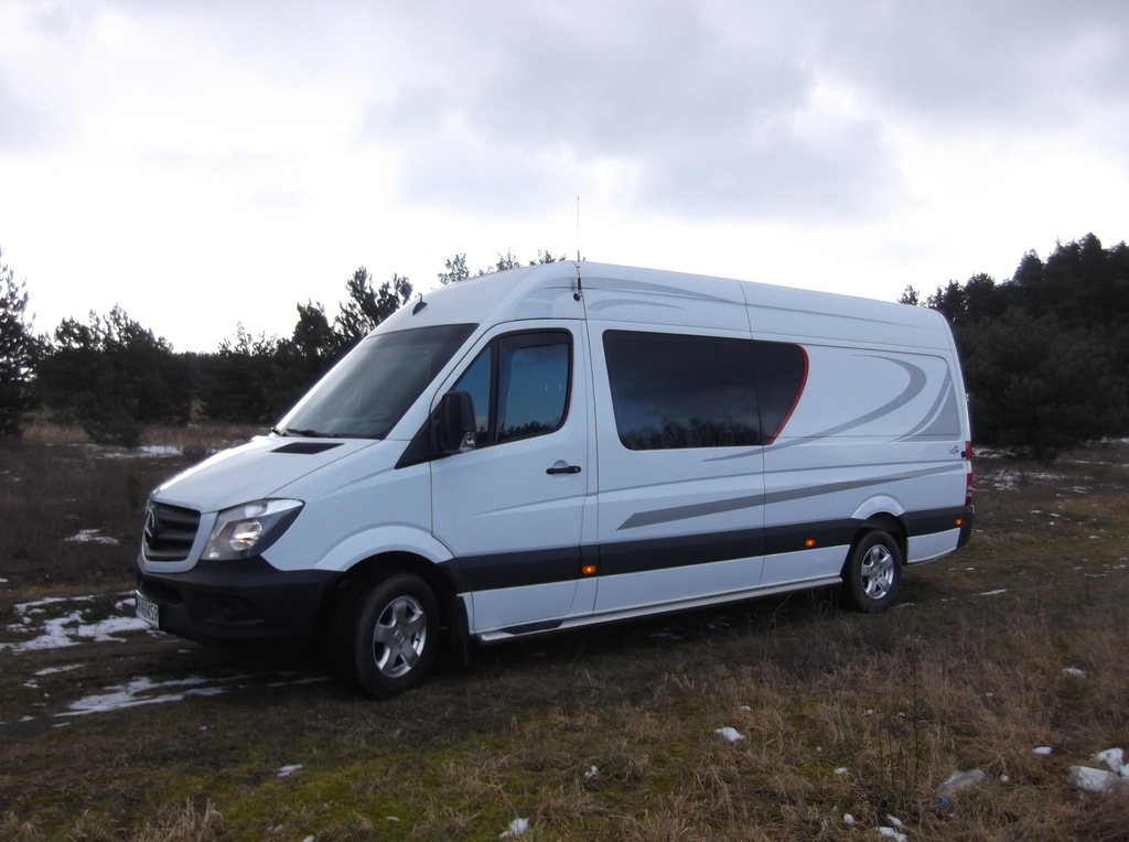 Sprinter 319 318 MAX Kamper MOTOCROSS Nowa Zabudow