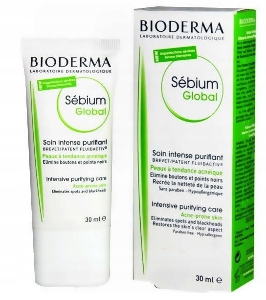 BIODERMA SEBIUM GLOBAL KREM NA TRĄDZIK 30 ML