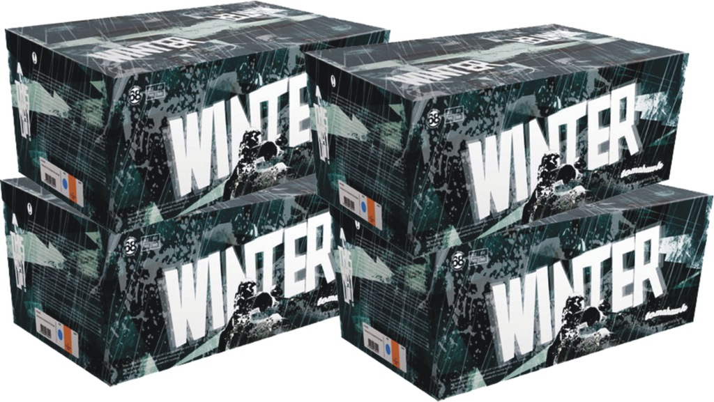 Kulki paintballowe zimowe Tomahawk WINTER 4-pack