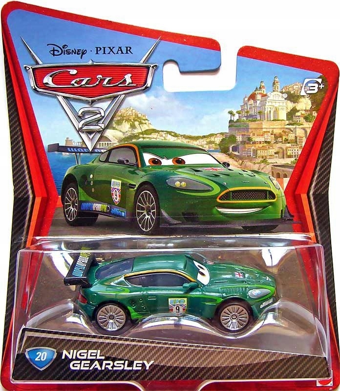 MATTEL CARS AUTA NIGEL SPYDER 1:55 NOWY !!!