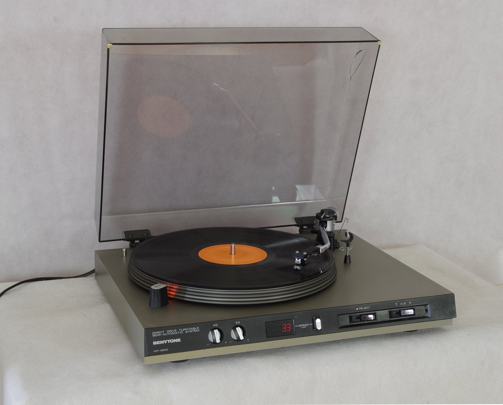 Benytone MP 3200, japoński gramofon, Direct Drive