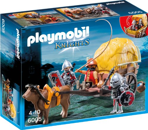 KLOCKI PLAYMOBIL KNIGHTS 6005 RYCERZE WÓZ 4-10