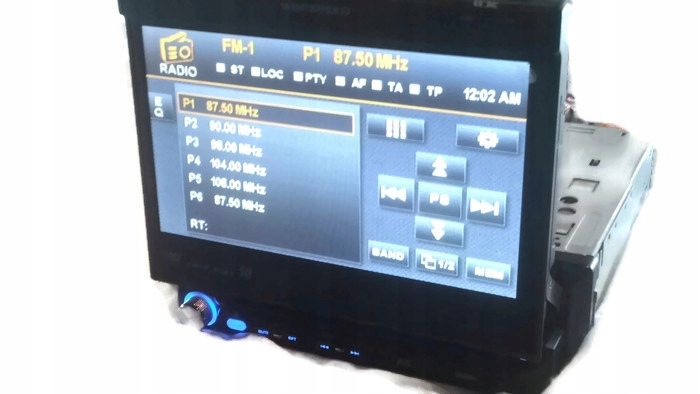 RADIO SAMOCHODOWE RIPSPEED DV740 USB/SD/DVD/CAMER