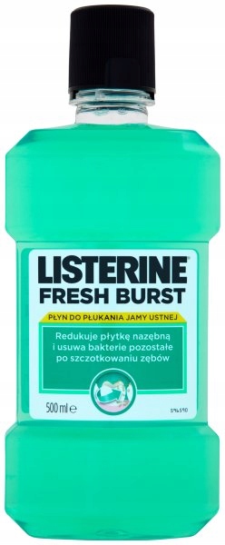 Płyn do płukania jamy ustnej Listerine Fresh 500ml