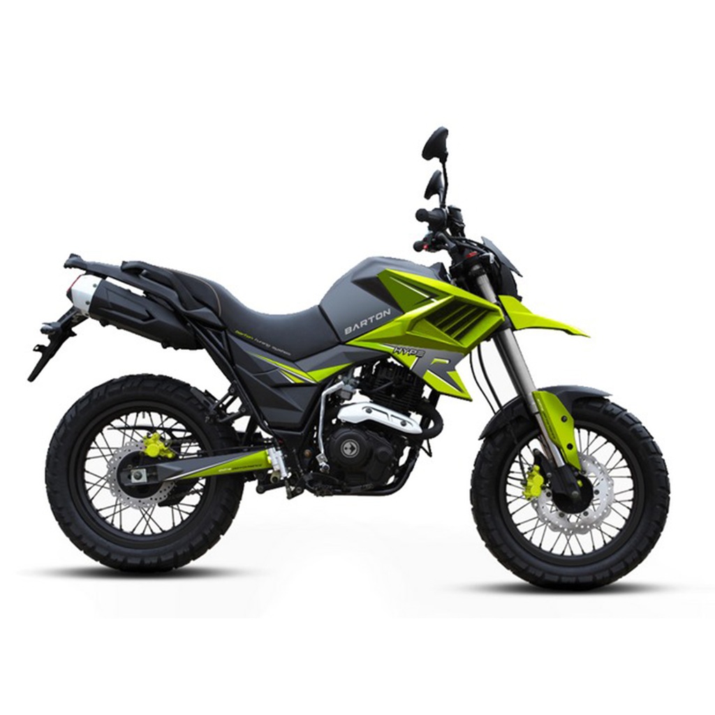 BARTON HYPER 125 WARSZAWA PIERWSZY MOTOCYKL ENDURO