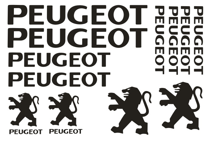 Naklejki peugeot looxor sum up satelis