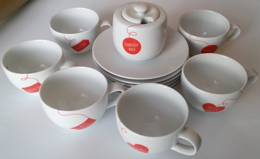 Zestaw kawowy porcelana Kalva Delecta