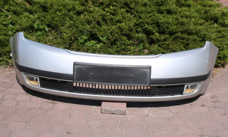 SKODA FABIA I ZDERZAK PRZEDNI PRZÓD SREBRNY 9102