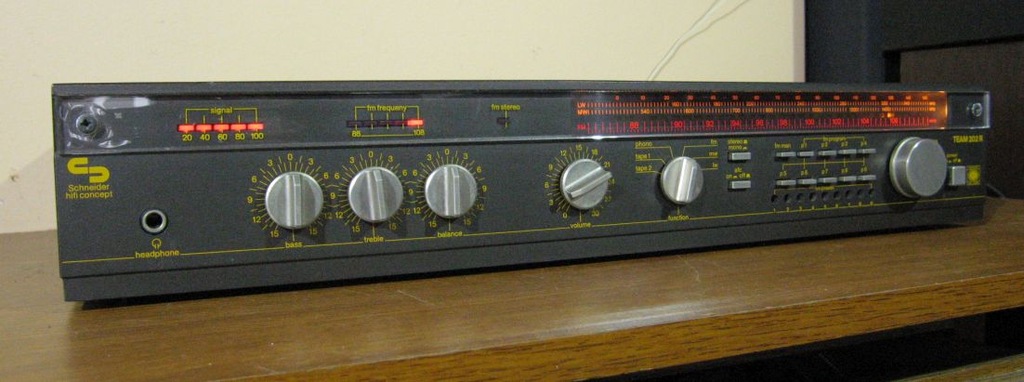 HIFI TEAM 202R ZADBANY AMPLITUNER KOŃCÓWKA NA NEC