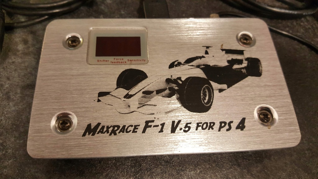 MaxRace F-1 F1 V5 G25 G27 MOMO GT Wheel Controller USB Converter