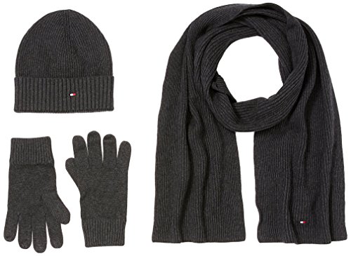TOMMY HILFIGER CZAPKA SZALIK RĘKAWICZKI TM462