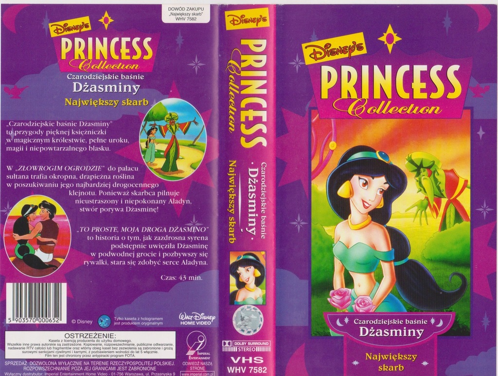 [VHS-317] CZARODZIEJSKIE BASNIE DŻASMINY