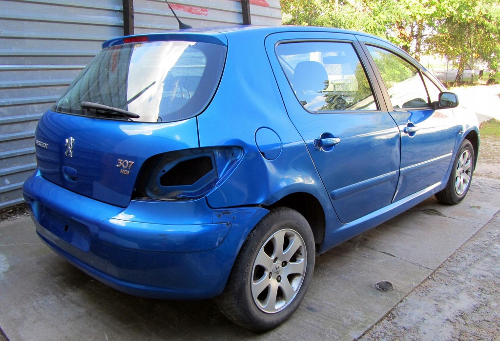 PEUGEOT 307 HB 204 - ZDERZAK TYLNY- KMFD - OKAZJA