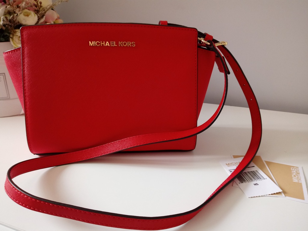 MICHAEL KORS SELMA MEDIUM MANDARIN NOWA 7307890378 oficjalne archiwum Allegro