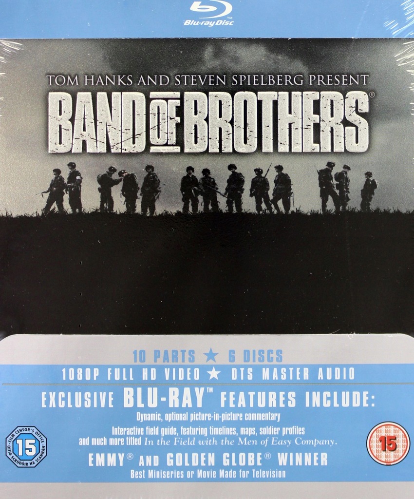 BAND OF BROTHERS (KOMPANIA BRACI) (STEELBOX) 6BLU-