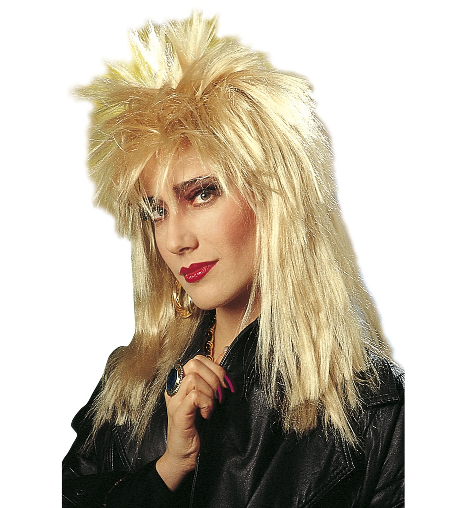 PERUKA PERUKI PUNK IROKEZ BLOND GRZYWA