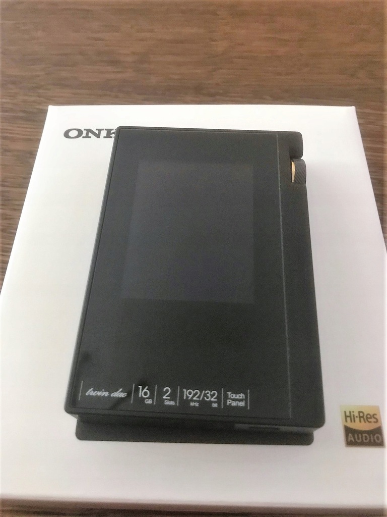 ONKYO DP-S1, twin DAC, 16GB Tidal Masters DSD FLAC