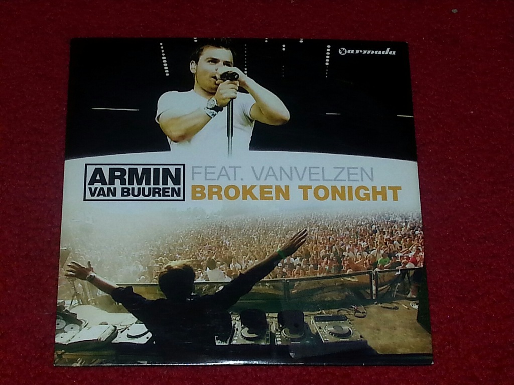Armin van Buuren Feat. VanVelzen ‎- Broken Tonight