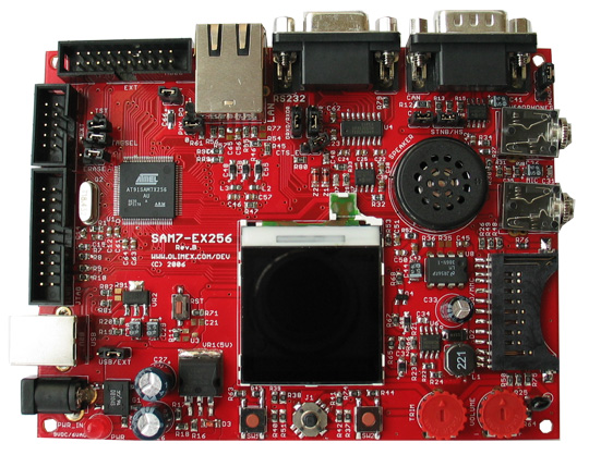 AT91SAM7X256 OLIMEX ARM led JTAG OKAZJA !!!