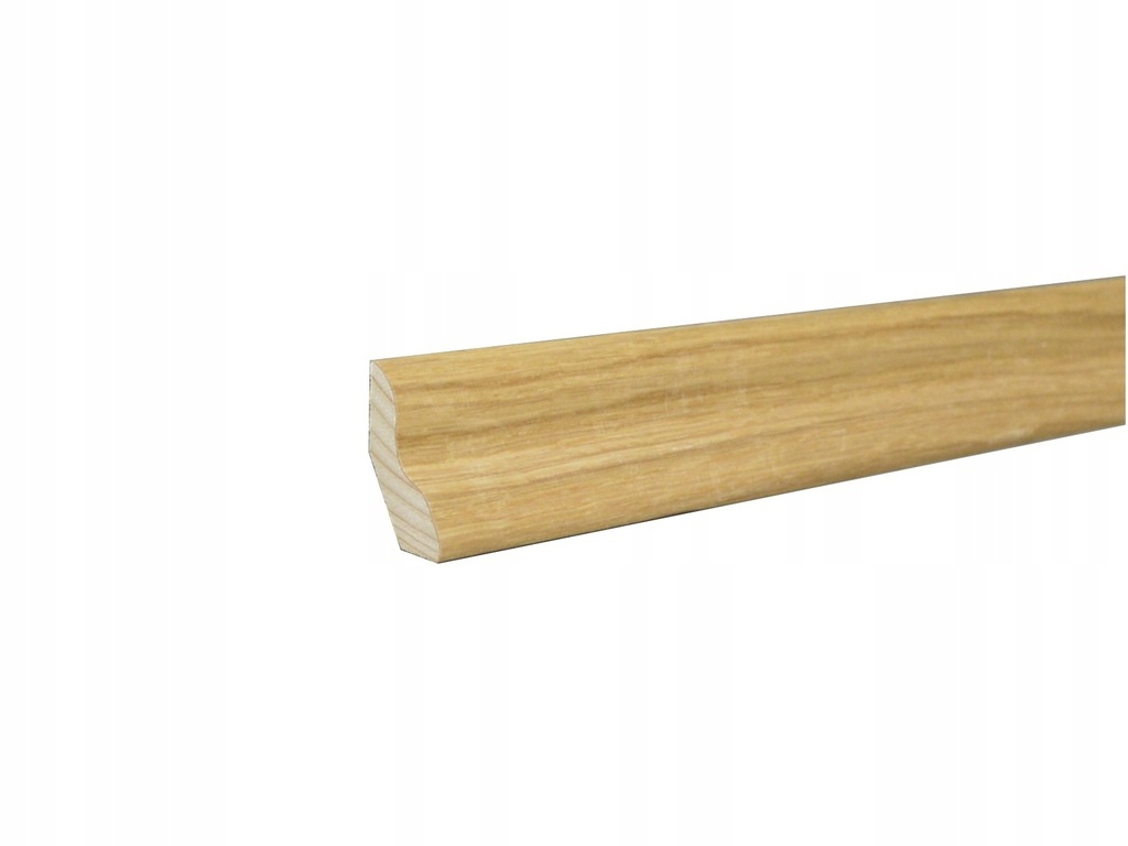 Listwa dębowa fornirowana surowa 40x28