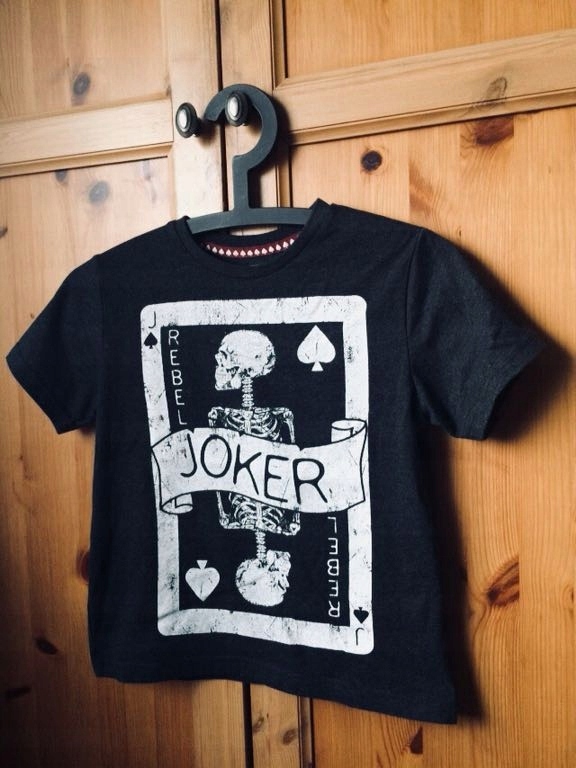 T-shirt Rebel joker rock 7-8lat 128cm