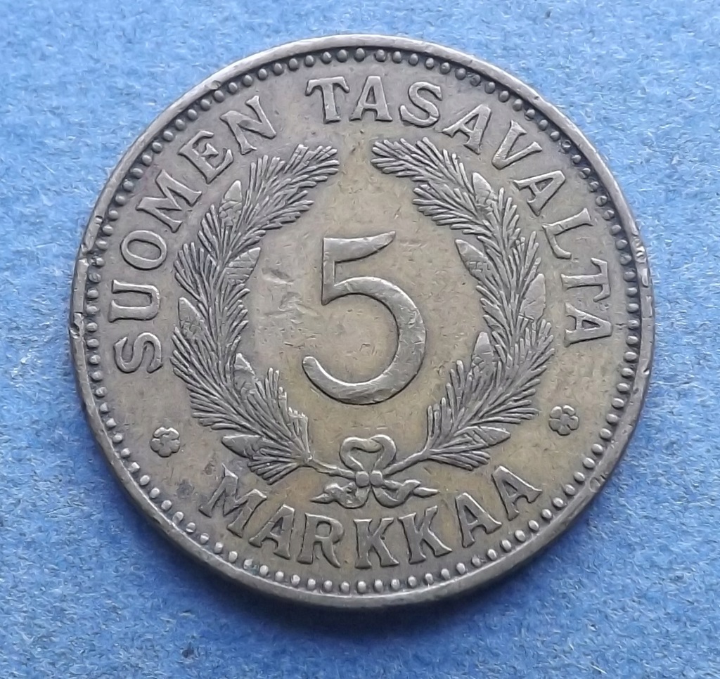 5 MARKKAA 1931 FINLANDIA