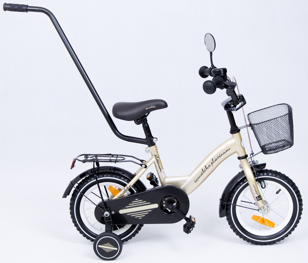 rower rowerek 12 cali PLATINUM kosz kółka rączka 7152899118