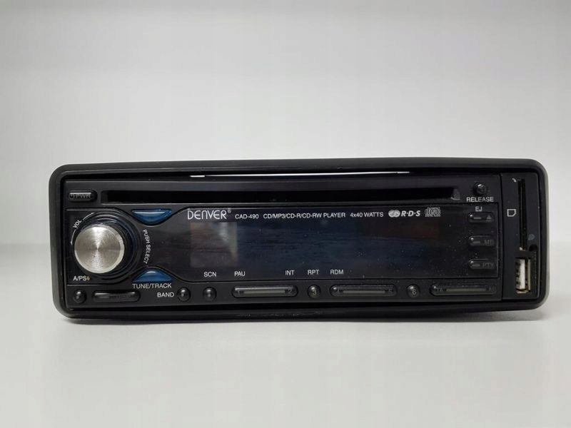 RADIO SAMOCHODOWE DENVER CAD - 490 NIESPRAWNE